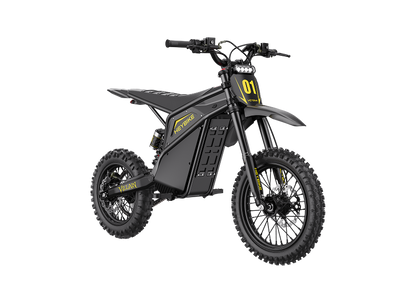 Heybike Villain electric dirt bike - Side view