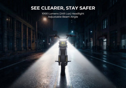 Heybike Villain 1000-lumen adjustable headlight